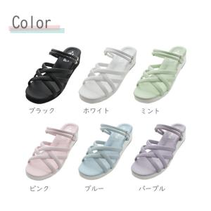 ナースサンダル マルチストラップ2WAYサンダ...の詳細画像5
