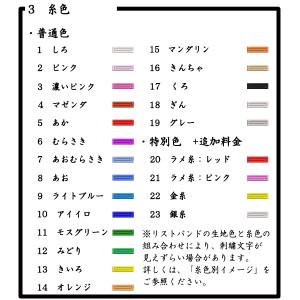 【オーダーリストバンド】1 1行名入れ 送料無...の詳細画像4