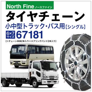 r　3/2 1枚 2ペアセット トラック バス用 タイヤチェーン 67181 小型 中型 ラダー