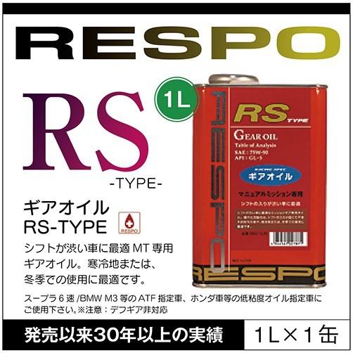 RESPO 正規販売店 日本製 レスポ MT専用ギアオイル 1L缶 RMD-1LRS 100%化学合...
