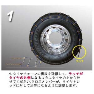SCC バス トラック用 ケーブルチェーン ト...の詳細画像1
