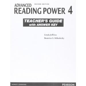 Advanced Reading Power 2nd Edition Teacher’s Guide with Answer Key／(ポピュラー｜sitemusicjapan