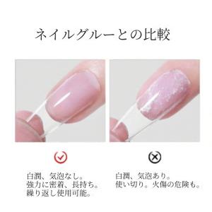 ガムジェル10ml ネイルチップ接着ジェル グ...の詳細画像4