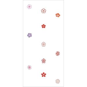 【丈長サイズ】おしゃれなデザイン障子紙　みやび　No.008（花小紋１）　（しょうじ紙/柄/長尺/オ...