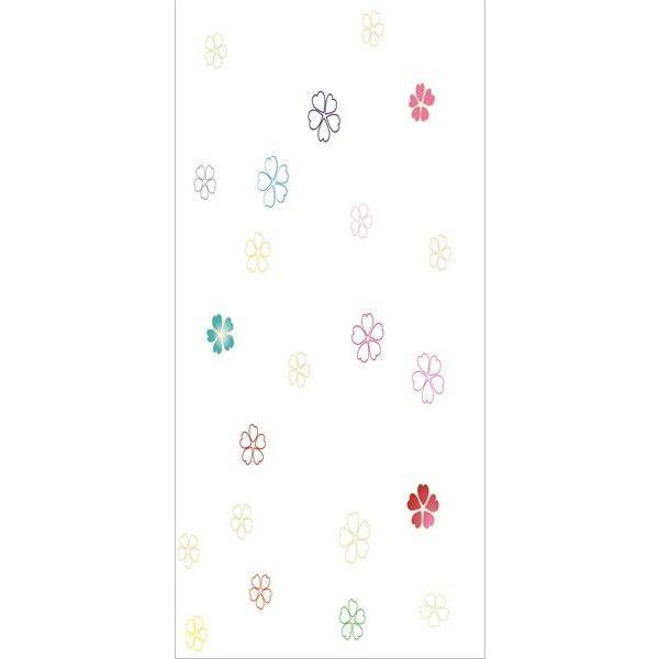 おしゃれなデザイン障子紙　みやび　No.010（花小紋３）　（障子/しょうじ紙/花柄/和柄/柄/模様...