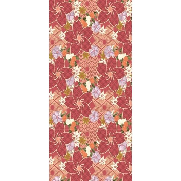 おしゃれなデザイン襖紙　花尽くし　鳥の子和紙使用　（襖/ふすま紙/モダン/和紙/花柄/おしゃれ/張替...