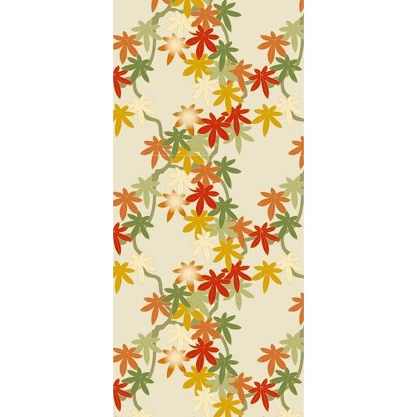 おしゃれなデザイン襖紙　枝かえで総柄　鳥の子和紙使用　（襖/ふすま紙/モダン/和紙/紅葉/もみじ/お...