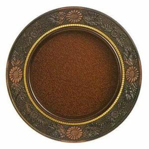 ふすま用引き手　金物引手　ＧＢ　四君子丸　菊（大）　鉄・真鍮製　（襖用/引手/引き手/取手/取っ手)