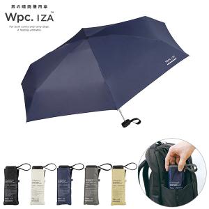Wpc.IZA ZA003 Compact ダブリュピーシーイーザ コンパクト  折り畳み傘 53cm 手動開閉 6本骨 晴雨兼用 UVカット  Px10
