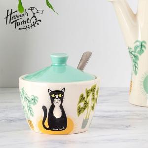 Hannah Turner ハンナターナー  Cat Sugar Pot シュガーポット