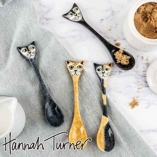 スプーン Hannah Turner 4本 セット Cat Spoons Set Of 4 （ ハン...