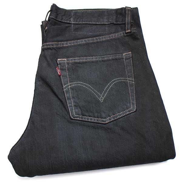00s ポーランド製 Levi'sリーバイス 751 ブラック デニムパンツ 後染め w31 L34...