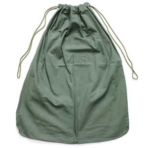 40s 米軍 U.S.NAVY インディゴ デニム バラックバッグ☆ランドリー