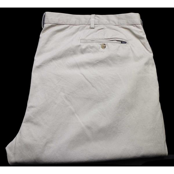 00s ポロ ラルフローレン CLASSIC FIT ツータック コットン チノパン ベージュ w5...