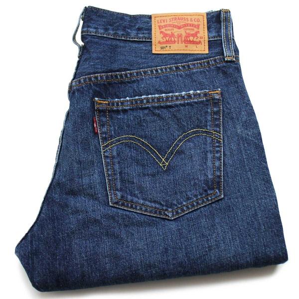 メキシコ製 Levi'sリーバイス 501 T ダメージ&amp;USED加工 デニムパンツ w26 L28...