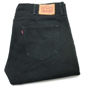 Levi's（リーバイス） メキシコ製 501 後染め ブラック デニムパンツ
