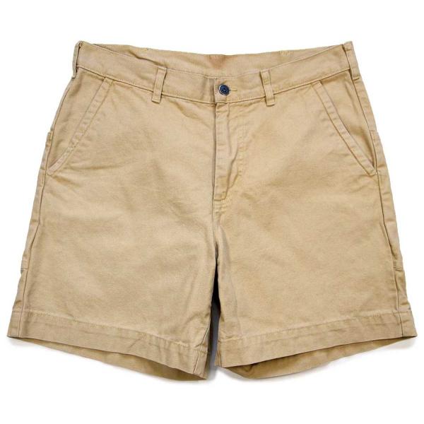 patagoniaパタゴニア オーガニックコットン スタンドアップ ショーツ PRTA 薄茶 33★...