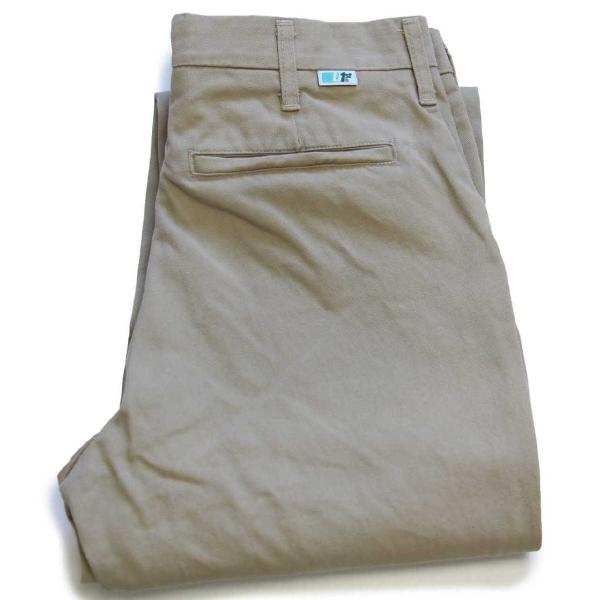 80s USA製 UniFirst Corporation コットンツイル ワークパンツ カーキ W...
