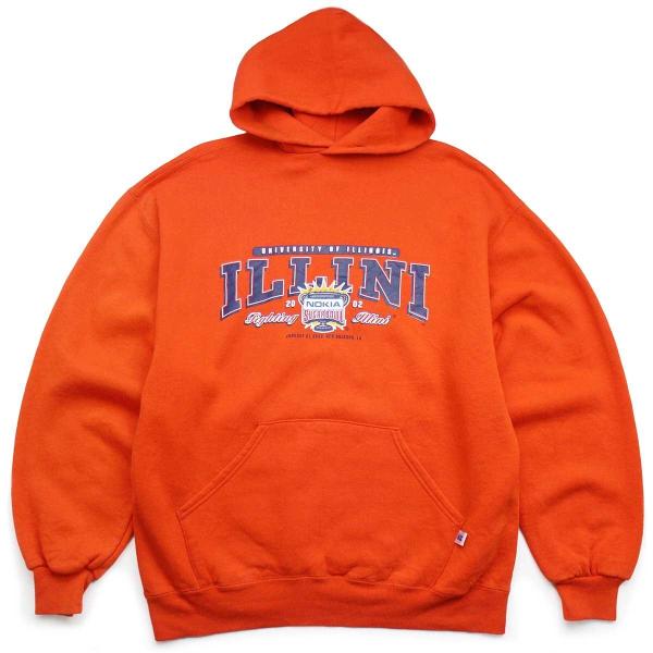 00s メキシコ製 RUSSELLラッセル UNIVERSITY OF ILLINOIS 2002 ...