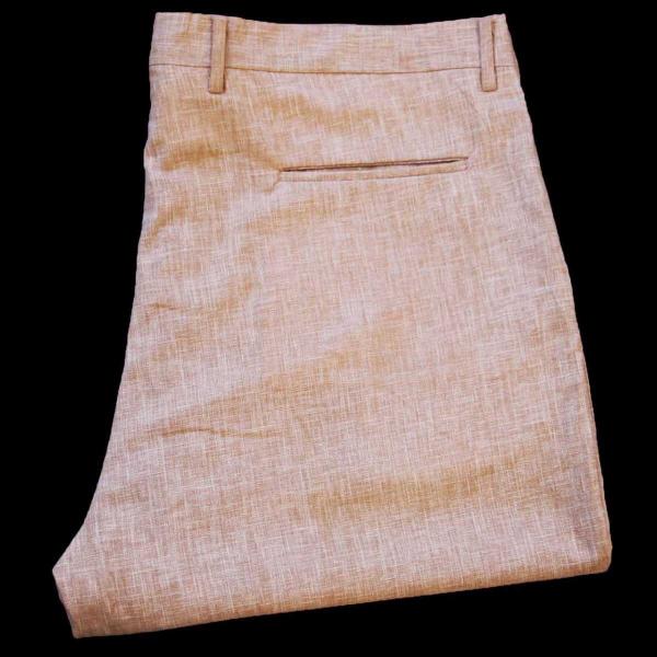 80s USA製 TropiCool from BLAIR スラックス パンツ 杢橙 w40★オール...