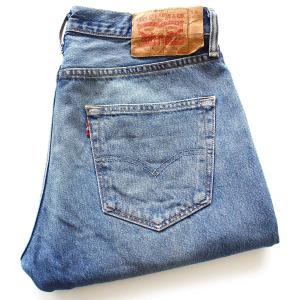 ポーランド製 Levi'sリーバイス 501 USED加工 デニムパンツ w32 L30★SDP3969 ユーロ ヨーロッパ ジーンズ ストレート ヒゲ｜sixpacjoe