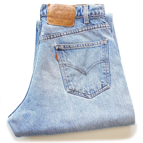 90s メキシコ製 Levi'sリーバイス 550 デニムパンツ W32 L32★SDP4302 オ...