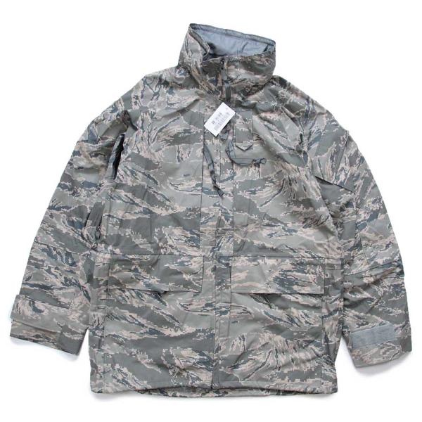 デッドストック★00s 米軍 USAF APECS ABU デジタル タイガーカモ GORE-TEX...