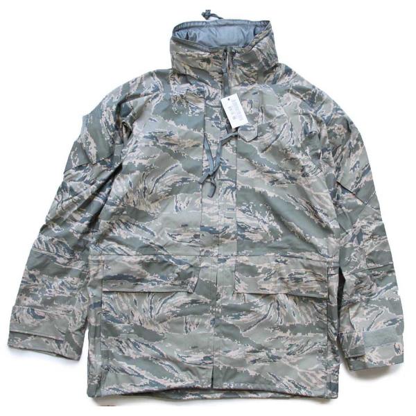 デッドストック★00s 米軍 USAF APECS ABU デジタル タイガーカモ GORE-TEX...