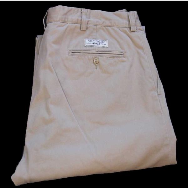 00s ポロ ラルフローレン PROSPECT PANT コットン チノパン ベージュ W36 L3...