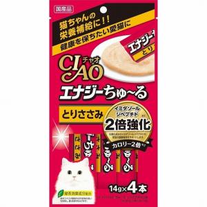 CIAO エナジーちゅ〜る とりささみ 14g×4本