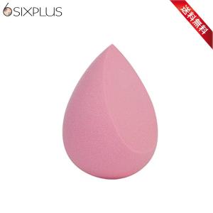 送料無料 SIXPLUS  多機能メイクスポンジ（ピンク）乾湿両用 弾力up！　
