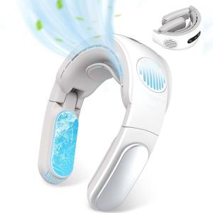箱潰れ特価 折りたたみネッククーラー 首掛け扇風機 首掛けエアコン 冷凍ハンギングネックエアコン 暑さ対策グッズ 冷感 瞬間冷却プレート 携帯 暑さ 熱中症対策