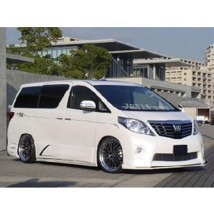 20アルファード後期 Sグレード サイドステップ＆リアドアパネルセット