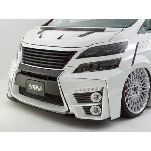 20系ヴェルファイア 後期用フロントグリル FRP未塗装 【シックスセンス 