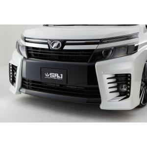 80VOXY V/Xグレード 純正バンパー用LEDデイライトキット FRP未塗装