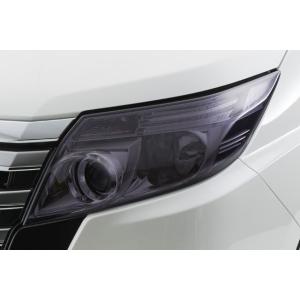 80エスクァイア/80ノア前期用ヘッドライトカバー　ライトスモーク(ノーマル）　【シックスセンス ヤ...