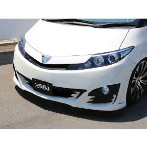 50系エスティマ中期ヘッドライトカバー スモーク 【シックスセンス