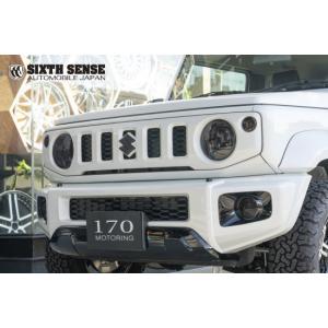 ジムニー ジムニーシエラ フォグランプカバー イエロー/ブルー JB64/74