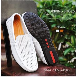 ドライビングシューズ デッキ メンズ 靴 スリッポン