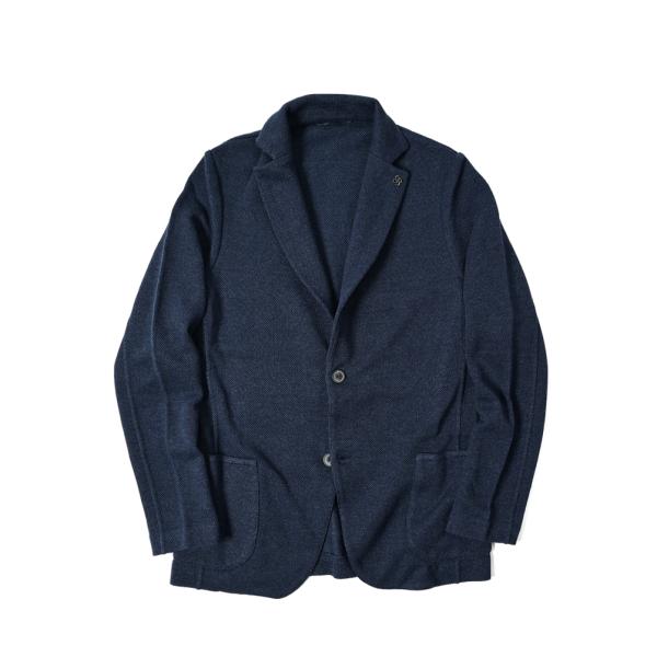 グランサッソ GRAN SASSO SARTORIAL ニットジャケット 2Bシングル 春夏 メンズ...