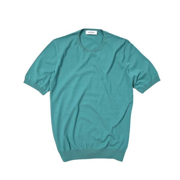 【2024年 春夏新作】グランサッソ GRAN SASSO ニットTシャツ 半袖 セーター クルーネ...