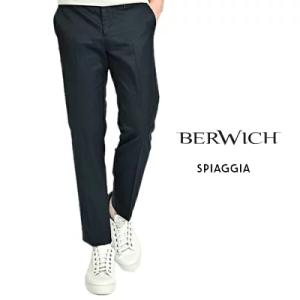 BERWICH ベルウィッチ スラックス ネイビー サイズ：50 : カインドオル