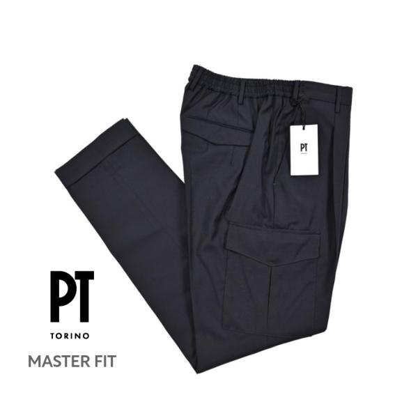 PT TORINO ピーティートリノ / MASTER FIT ストレッチウール イージーカーゴパン...