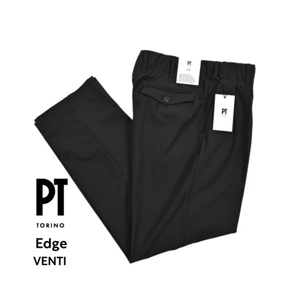 PT TORINO ピーティートリノ / Edge VENTI ストレッチウール ツータックワイドス...