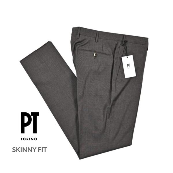 PT TORINO ピーティートリノ / SKINNY FIT ストレッチウール ノータックスキニー...
