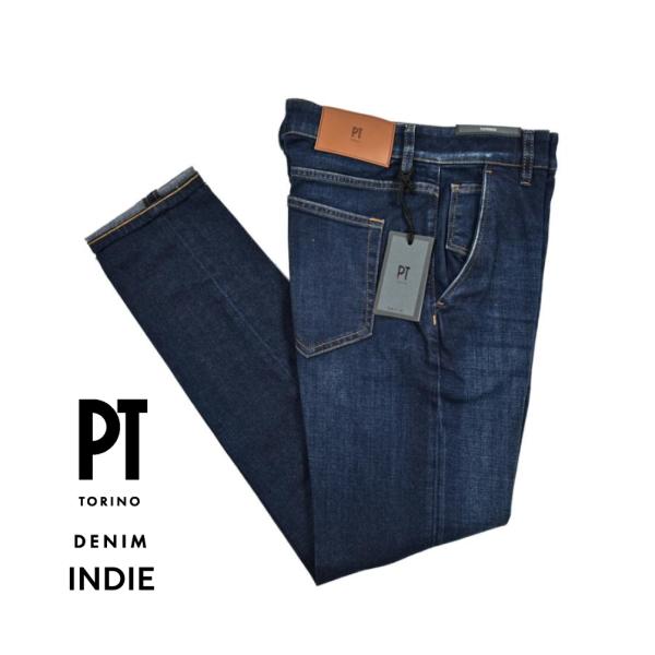 PT TORINO DENIM ピーティートリノデニム / INDIE ストレッチデニム スリムテー...