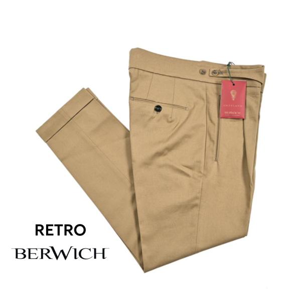 BERWICH ベルウィッチ / RETRO GURKHA コットン100% グルカパンツ / セー...