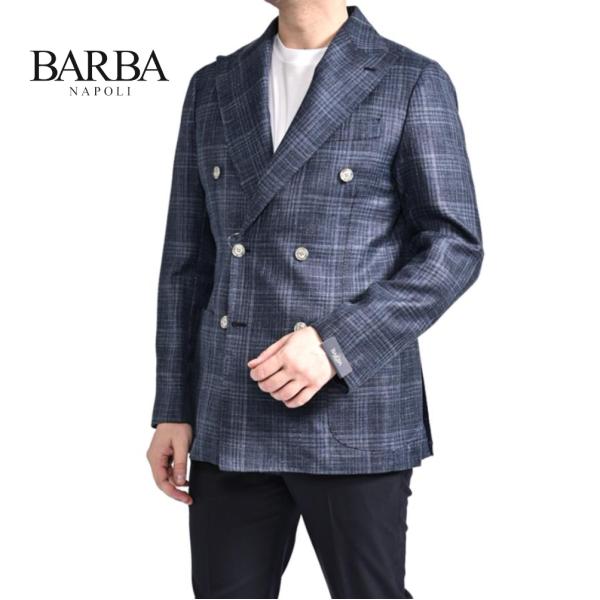 BARBA バルバ / JACKET DP テーラードジャケット 6Bダブル LORO PIANA ...