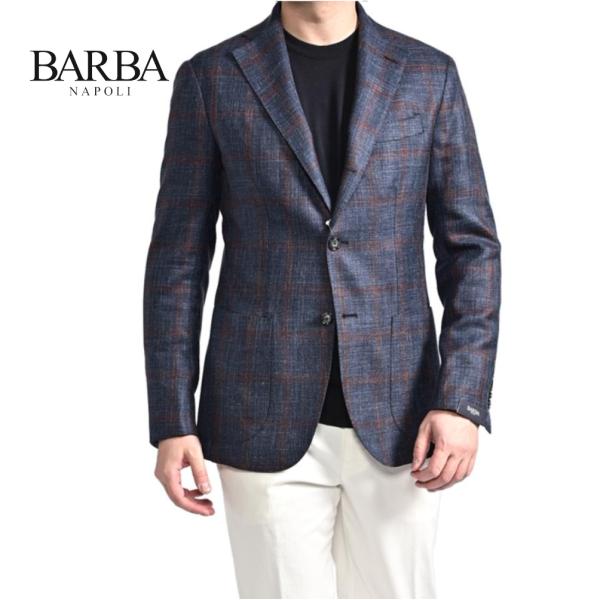 BARBA バルバ / JACKET JIMMY テーラードジャケット 段返り3Bシングル ヴァージ...