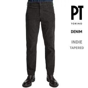 PT TORINO DENIM ピーティートリノデニム / INDIE テーパード 細畝コーデュロイ...